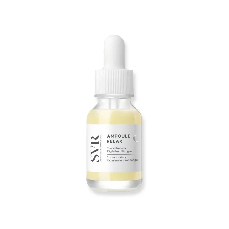 SVR Ampoule Relax Concentrato Occhi Rigenerante Defaticante Notte 15 ml