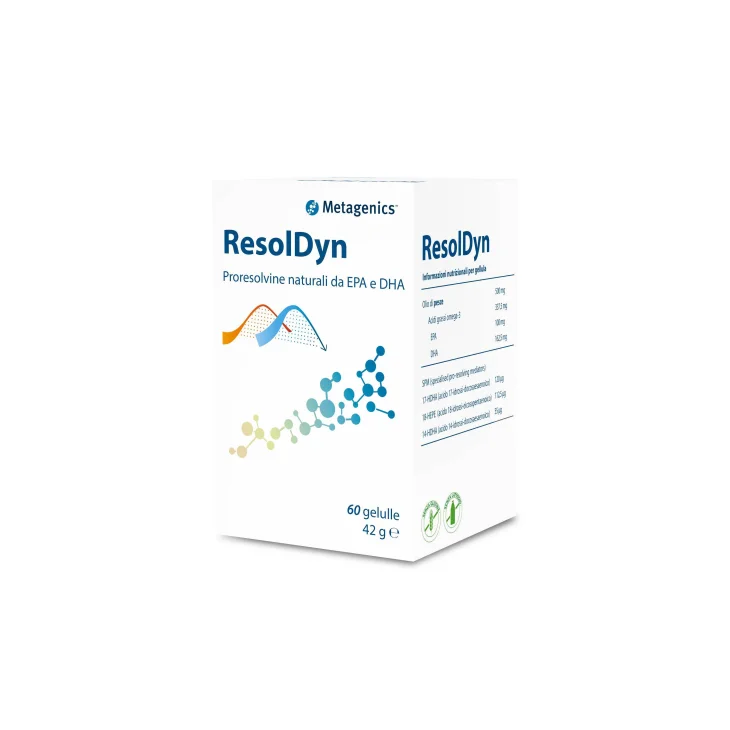 Metagenics ResolDyn Integratore di Omega-3 60 gellule