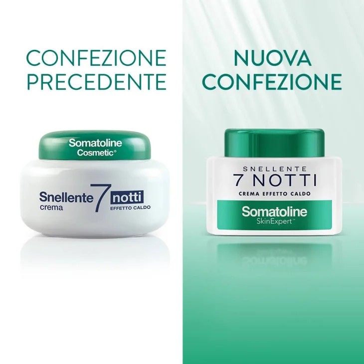 Somatoline Skin Expert Corpo Snellente 7 Notti Crema Effetto Caldo 400 ml
