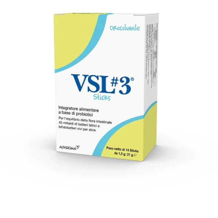VSL3 Integratore di Probiotici 14 Stick