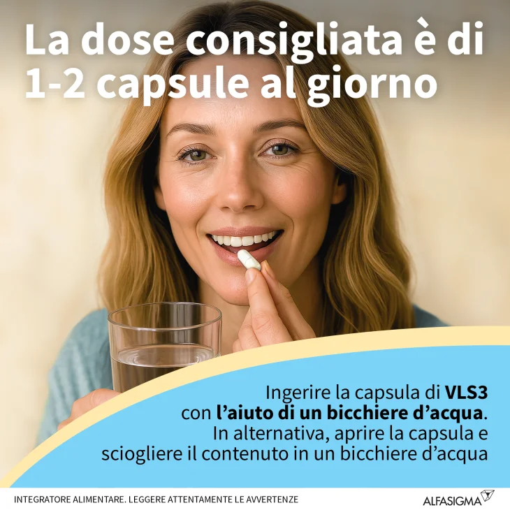 VSL Integratore per l'Equilibrio della Flora Intestinale 20 compresse