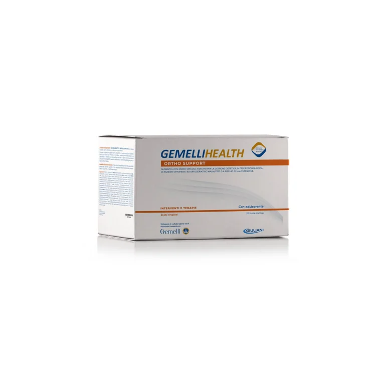 GemelliHealth Ortho Support Alimento ai Fini Medici Speciali Gusto Tropical 20 bustine