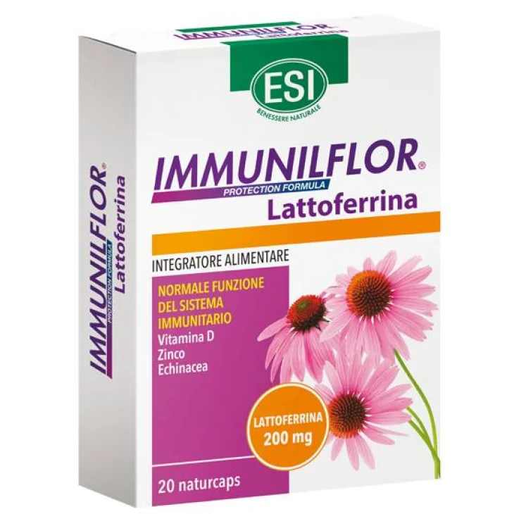 Esi Immunilflor Lattoferrina Integratore di Lattoferrina 20 naturcaps