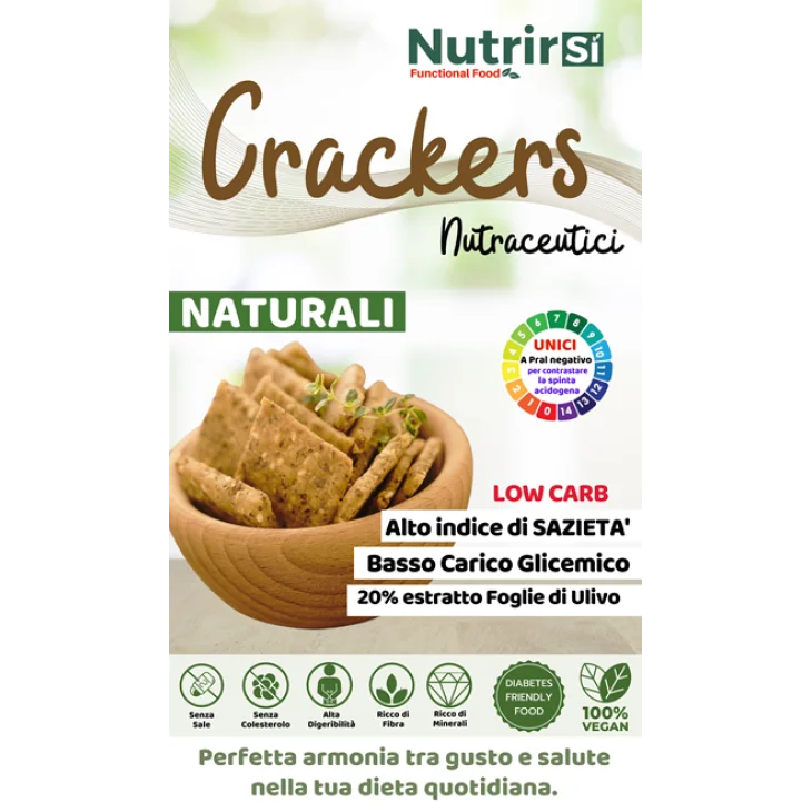 Nutrirsi NutriCracker Crackers a basso indice glicemico 200 g
