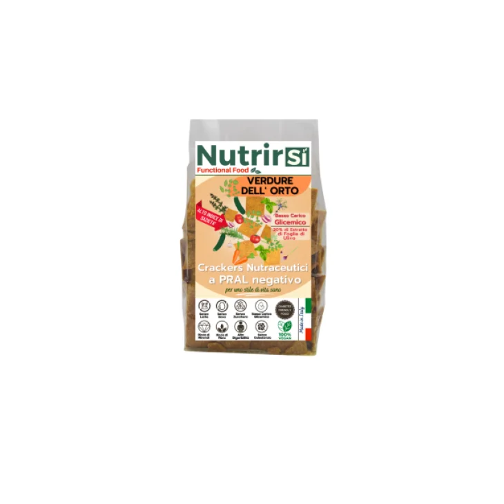 Nutrirsi NutriCracker Verdure Cracker a basso indice glicemico 250 g