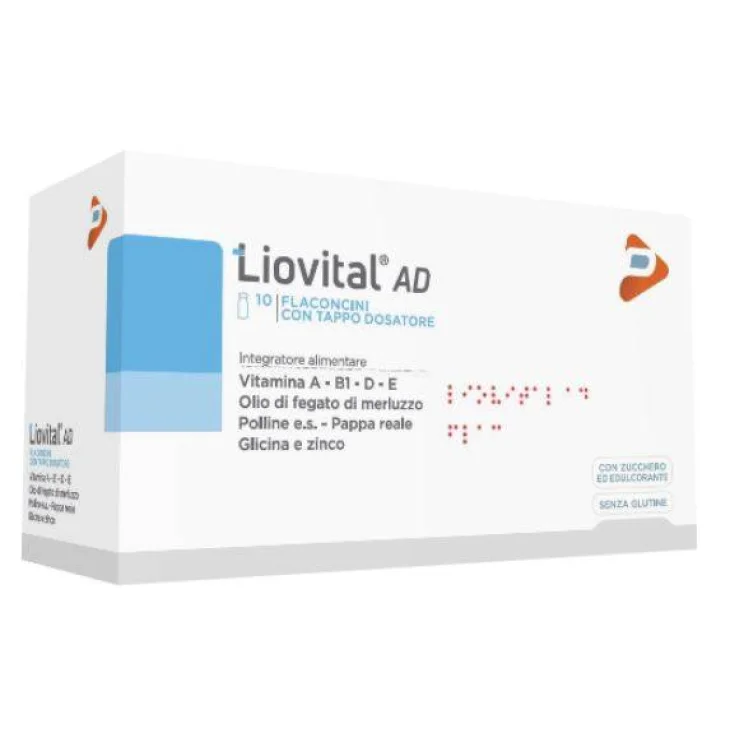 Pharma Line Liovital AD Integratore Vitaminico 14 flaconcini