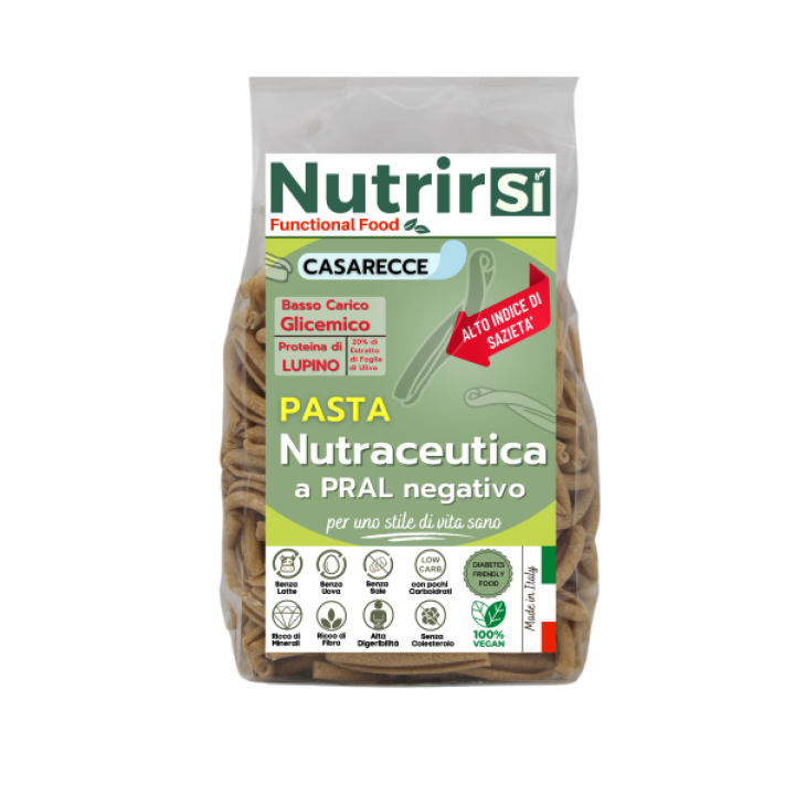 NutrirSi NutriPrime Casarecce Pasta a basso carico glicemico 350 gr