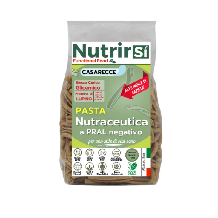 NutrirSi NutriPrime Casarecce Pasta a basso carico glicemico 350 gr