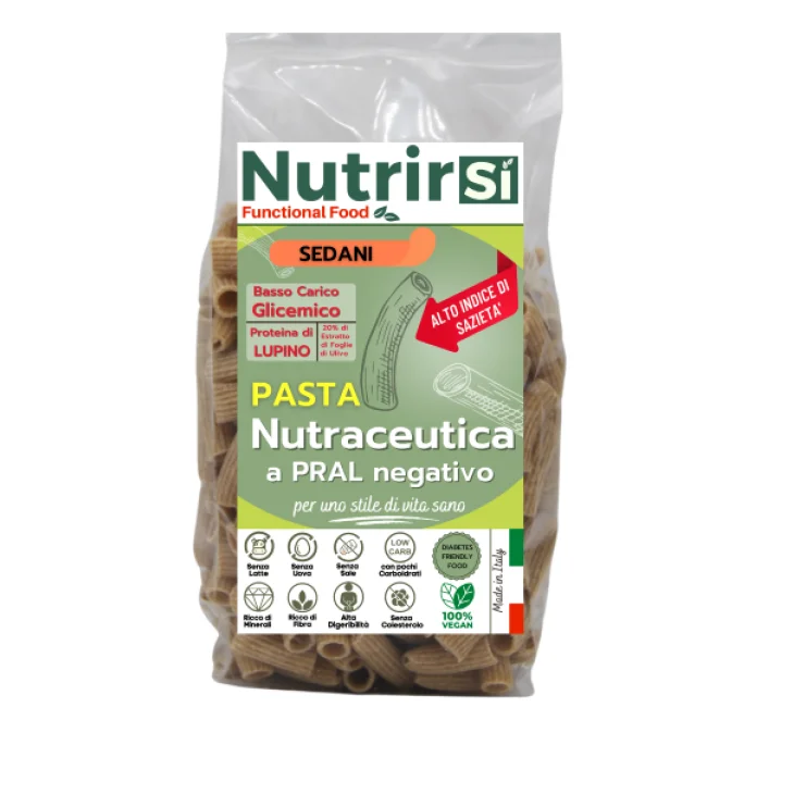 NutrirSi NutriPrime Sedani Pasta a basso carico glicemico 350 gr