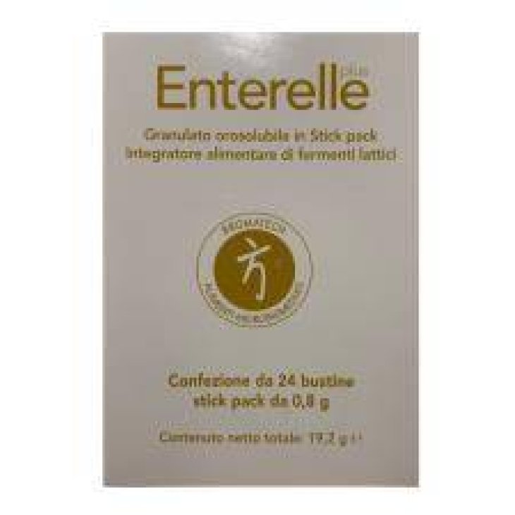 Bromatech Enterelle Plus Integratore Fermenti Lattici 24 bustine