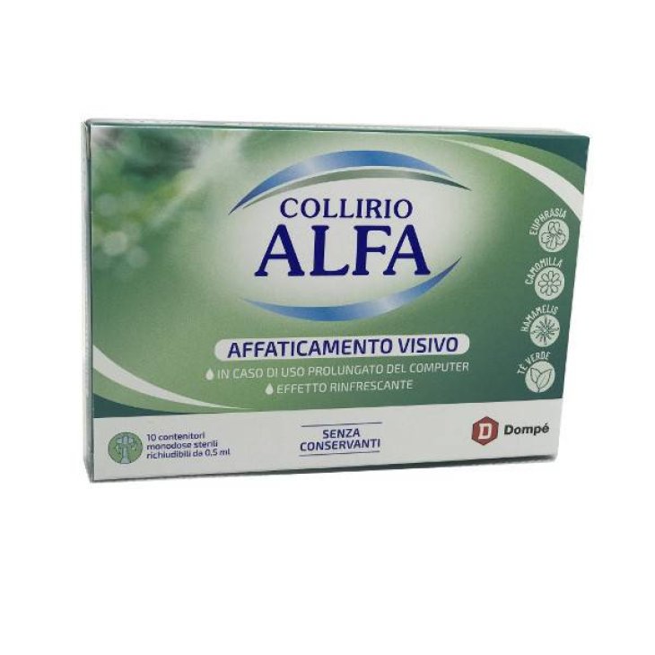 Collirio Alfa Affaticamento Visivo 10 flaconcini monodose