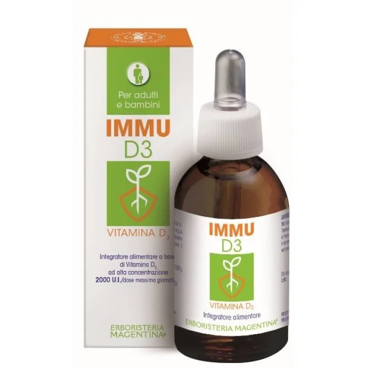 Erboristeria Magentina Immu D3 Integratore di Vitamina D3 25 ml