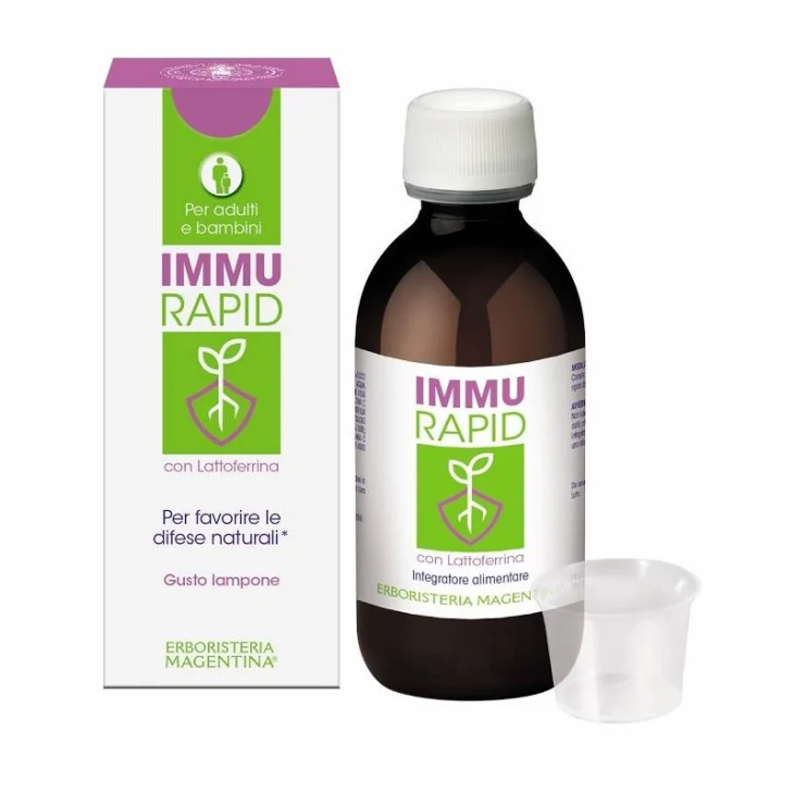 Erboristeria Magentina ImmuRapid Integratore per le Difese dell'Organismo 150 ml