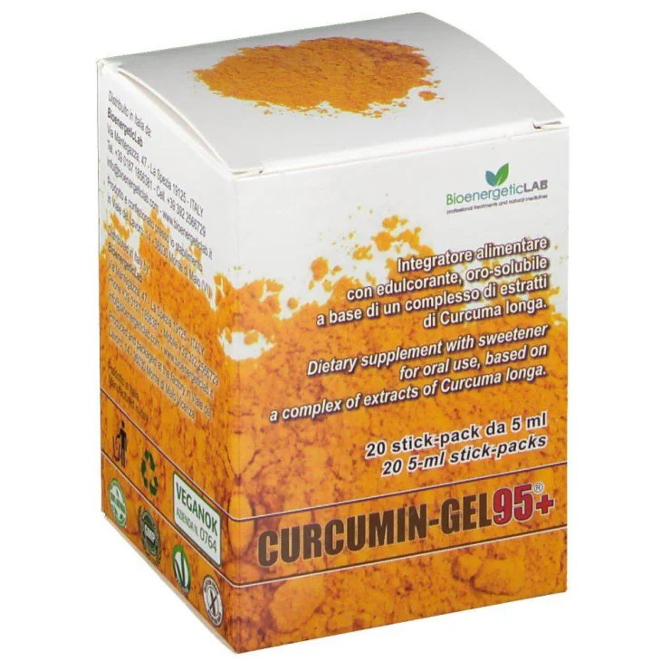 Curcumin-Gel 95 Integratore a Base di Curcuma 20 stick