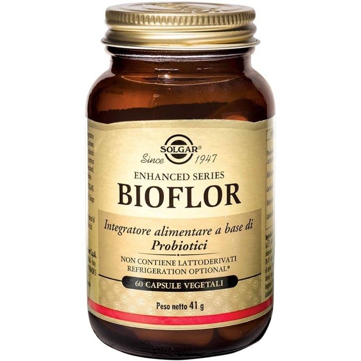 Solgar Bioflor Integratore per Flora Intestinale 60 capsule