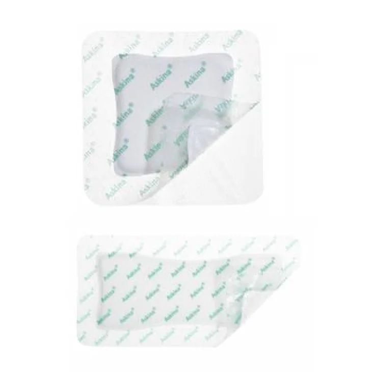 B Braun Askina Dressil Border Medicazione in Schiuma di Poliuretano 15X20 cm 10 pezzi
