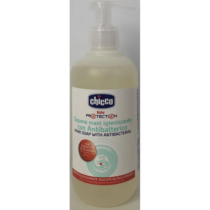 Chicco Baby Protection Sapone Igienizzante con antibatterico per le mani 250 ml