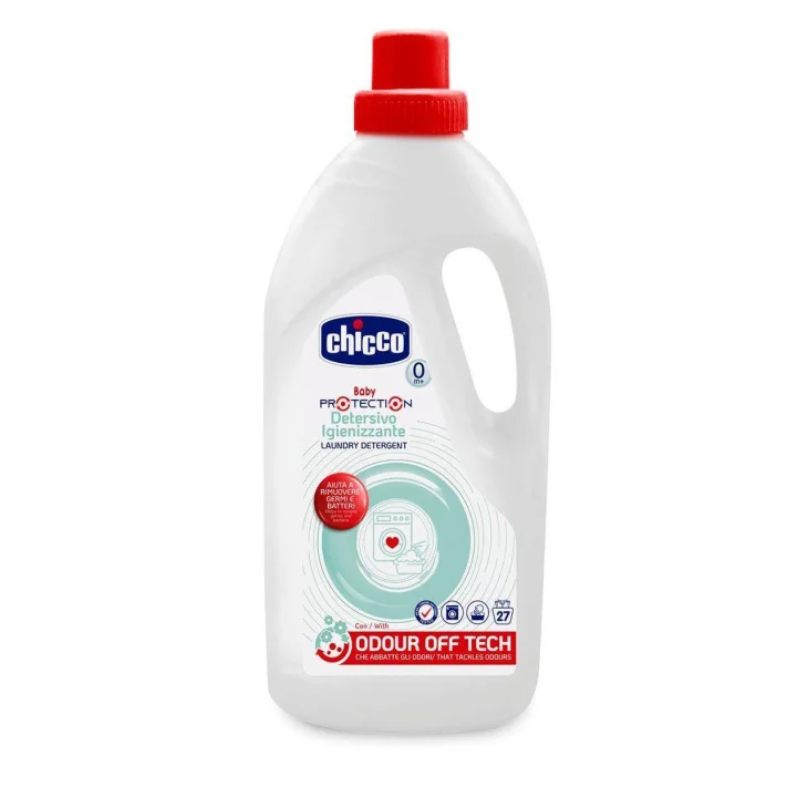 Chicco Detersivo Igienizzante per il Bucato con Odour Off 1,5 l