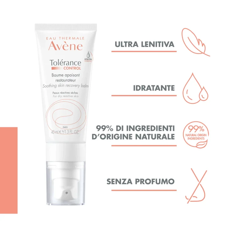 Avène Tolerance Balsamo Lenitivo Riequilibrante Viso 40 ml