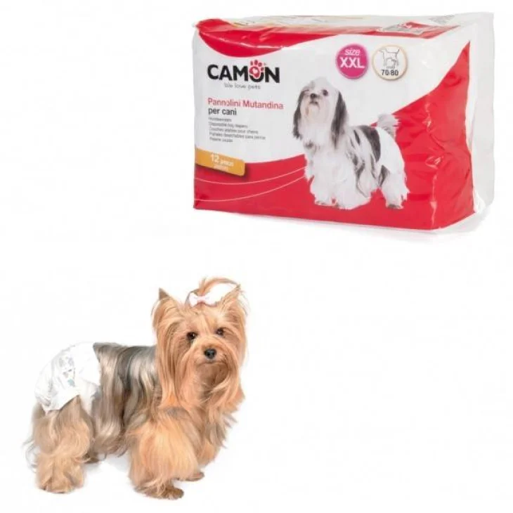 Camon Pannolini Mutandina Per Cani XXL Taglia 5 12 pezzi
