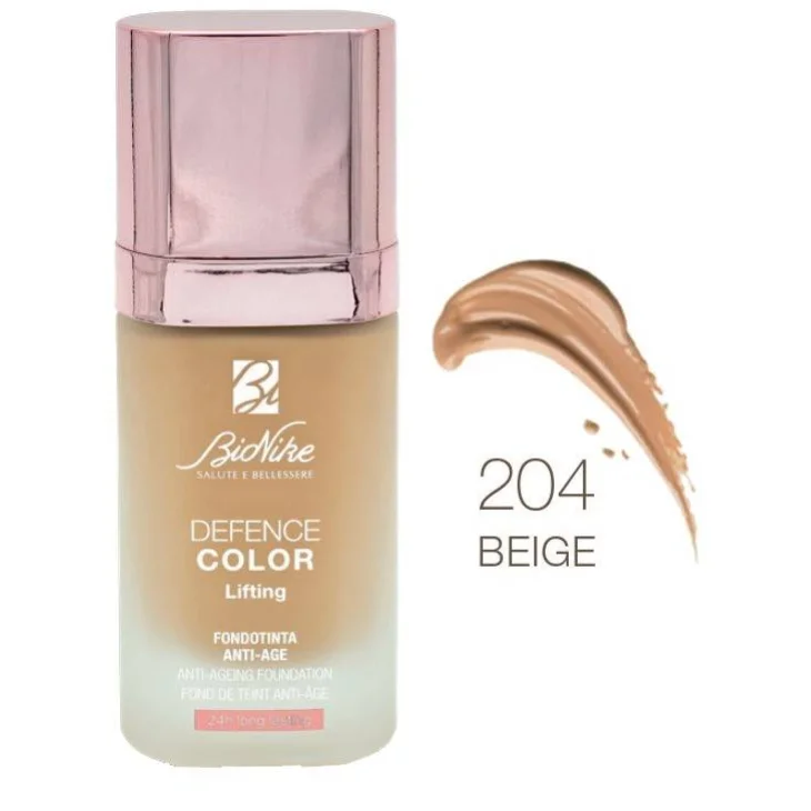 BioNike Defence Color Fondotinta Lifting 204 Beige 30 ml