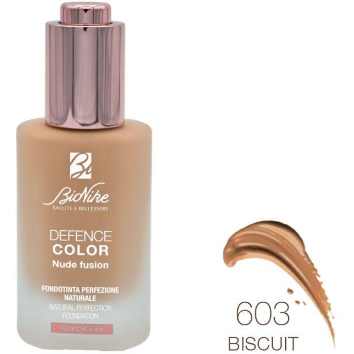 Bionike Defence Color Fondotinta Nude Fusion 603 Biscuit 30 ml