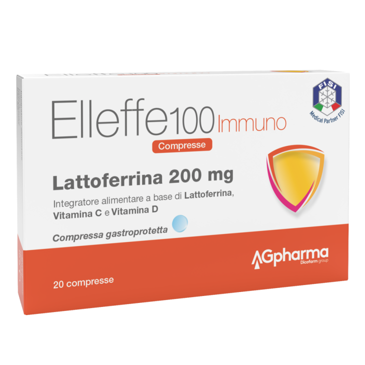 Agpharma Elleffe Immuno Integratore di Lattoferrina 20 compresse