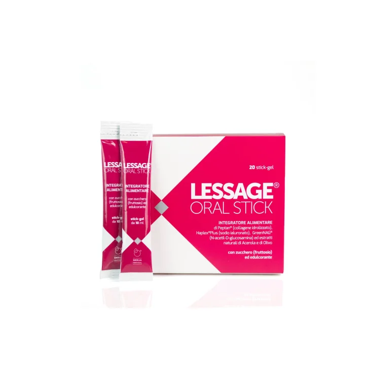 Sikelia Ceutical Lessage Oral Stick Integratore Anti-Age 20 stick
