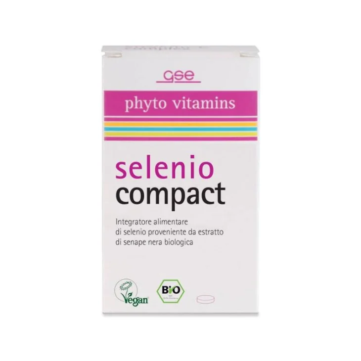 Biotobio GSE Selenio Compact Integratore di Selenio 30 g
