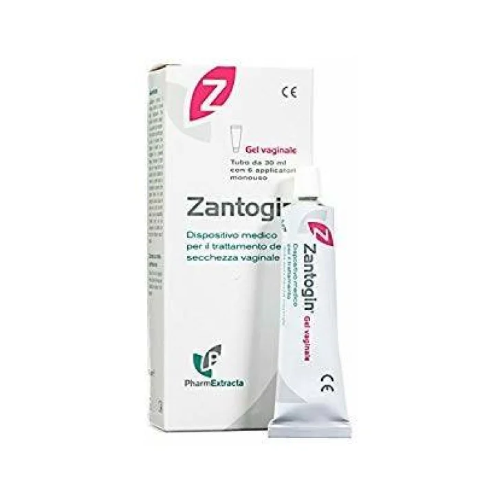 Zantogin Gel Vaginale Lubrificante ed Emolliente 30 ml