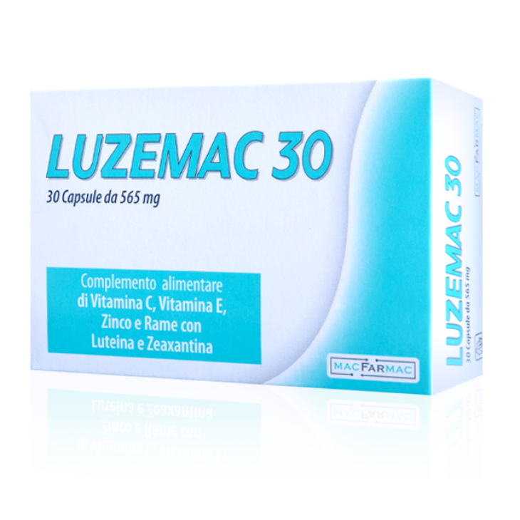 Macfarma Luzemac 30 Integratore Multivitaminico per la Vista 30 Capsule