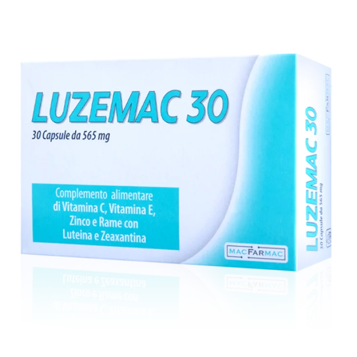 Macfarma Luzemac 30 Integratore Multivitaminico per la Vista 30 Capsule