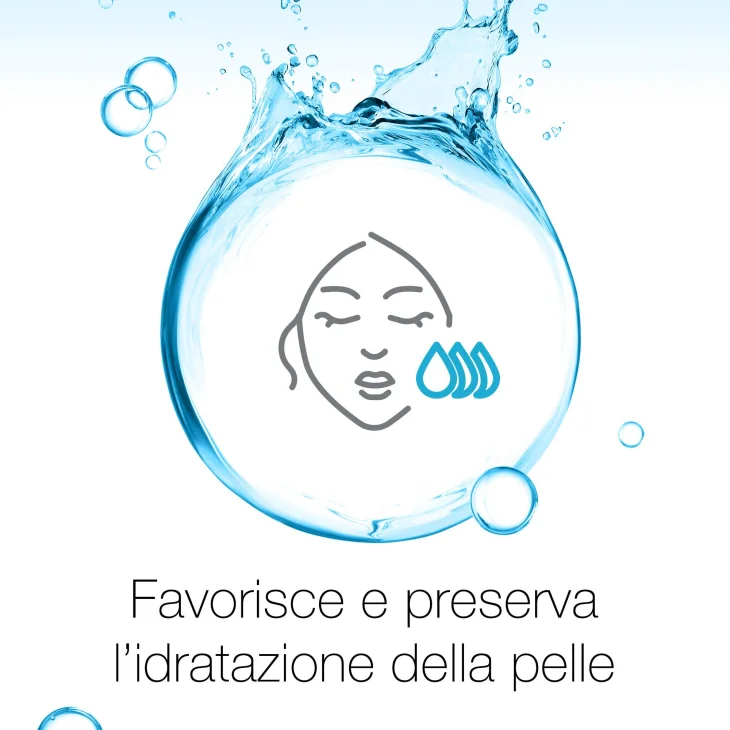Neutrogena Acqua-Gel Detergente Hydro Boost Rimuove Trucco Sebo e Impurità Non Comedogenico Pelli Sensibili 200ml