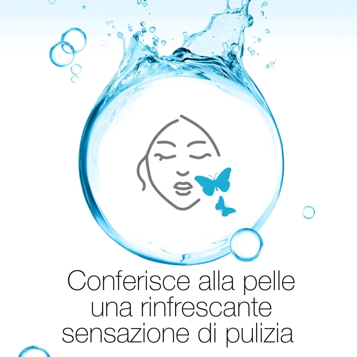 Neutrogena Acqua-Gel Detergente Hydro Boost Rimuove Trucco Sebo e Impurità Non Comedogenico Pelli Sensibili 200ml