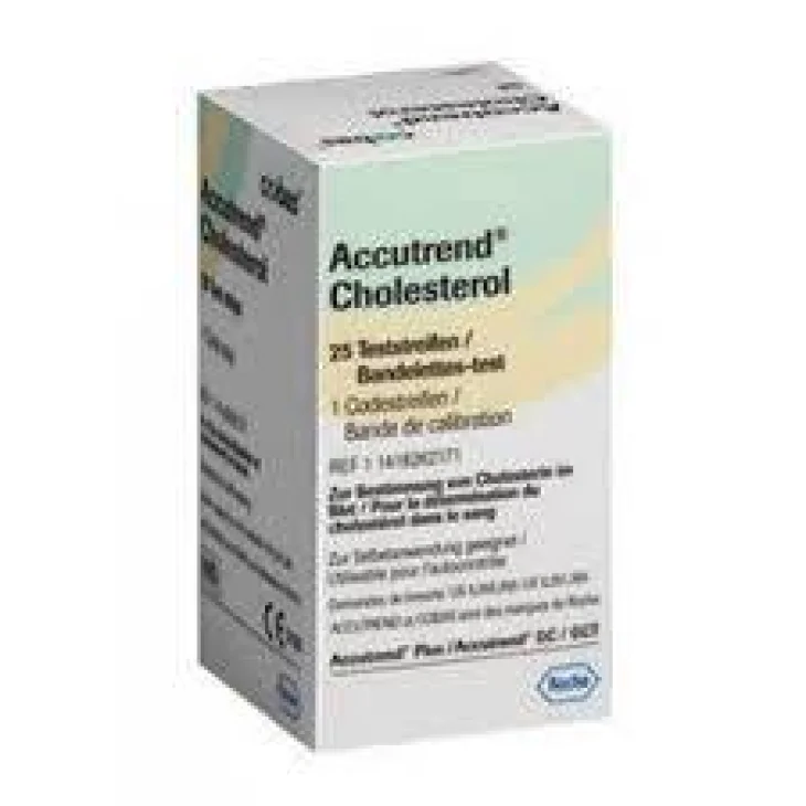 Roche Accutrend Cholesterol Strisce Reattive 25 pezzi