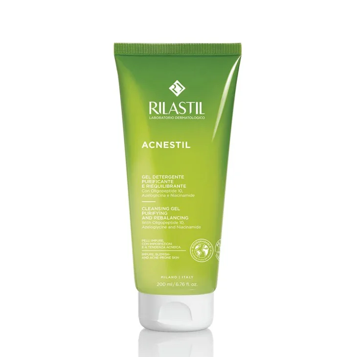 Rilastil Acnestil Gel Detergente Purificante Viso 200 ml