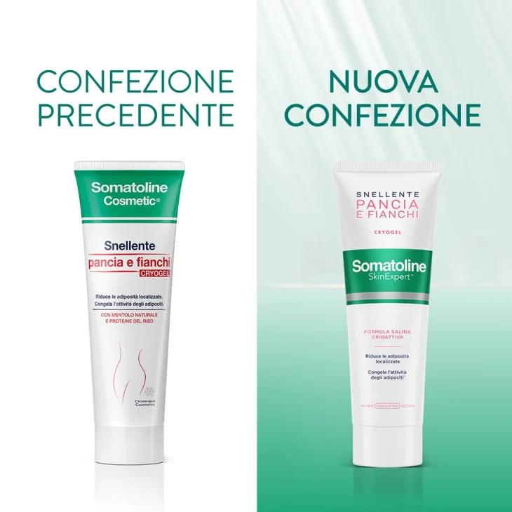 Somatoline Skin Expert Corpo Snellente Pancia e Fianchi Cryogel 250 ml
