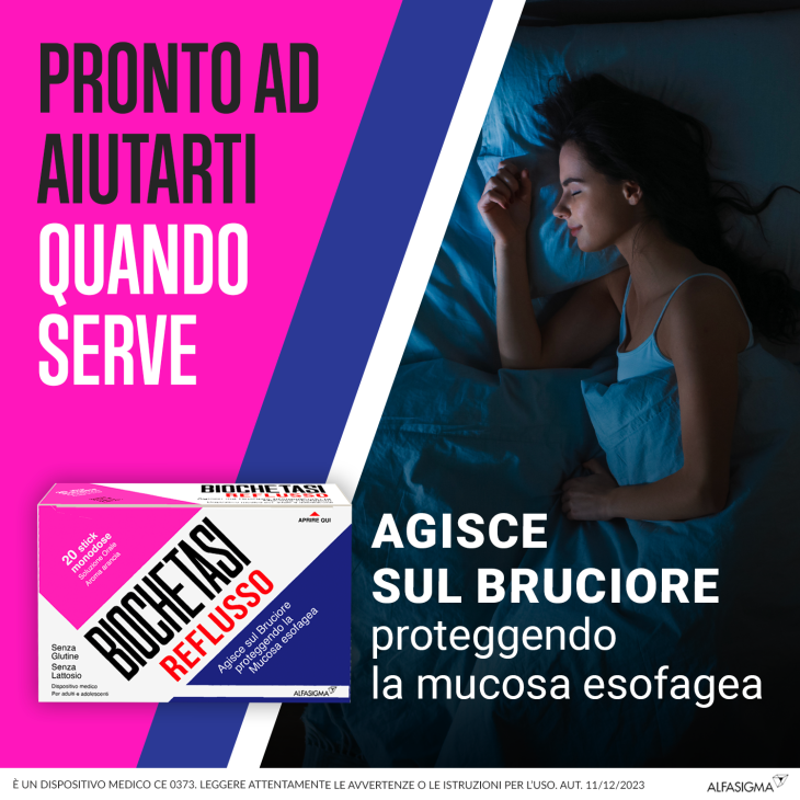 Biochetasi Reflusso Gusto Arancia 20 Stick