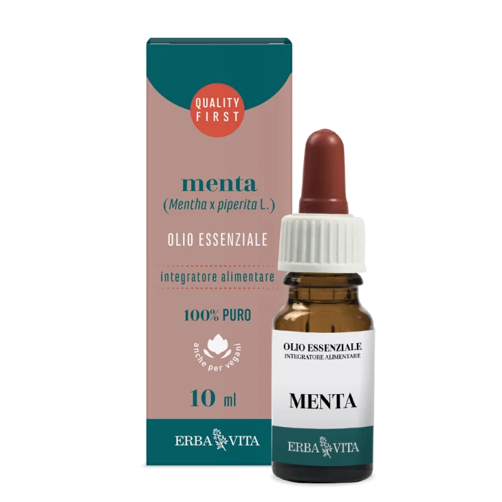 Erba Vita Menta Olio Essenziale per la Digestione 10 ml