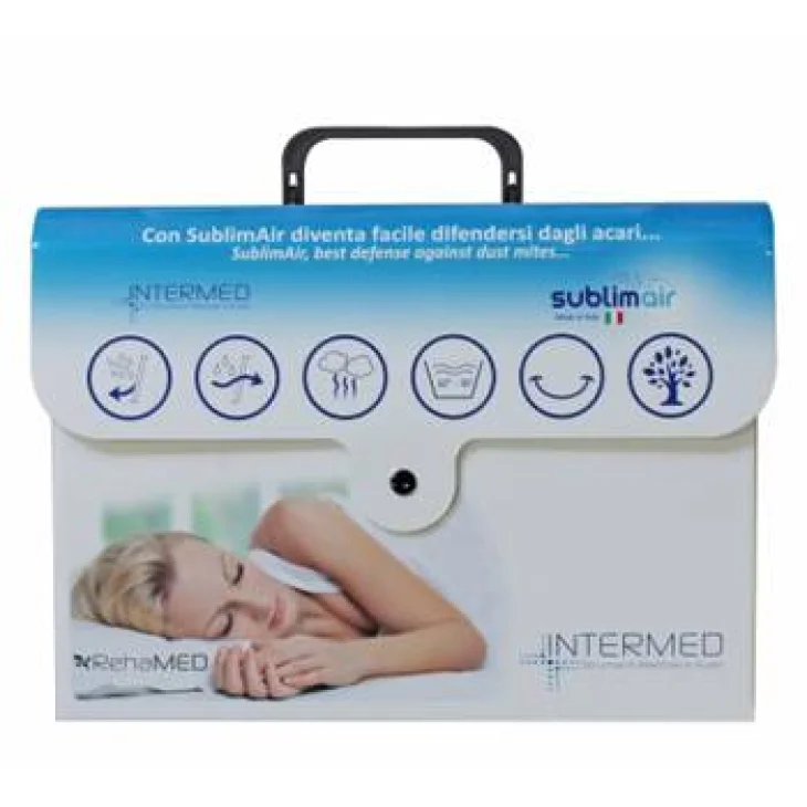 COPRIMATERASSO ANTI ACARO SINGOLO SUBLIMAIR 90X200X20 CM