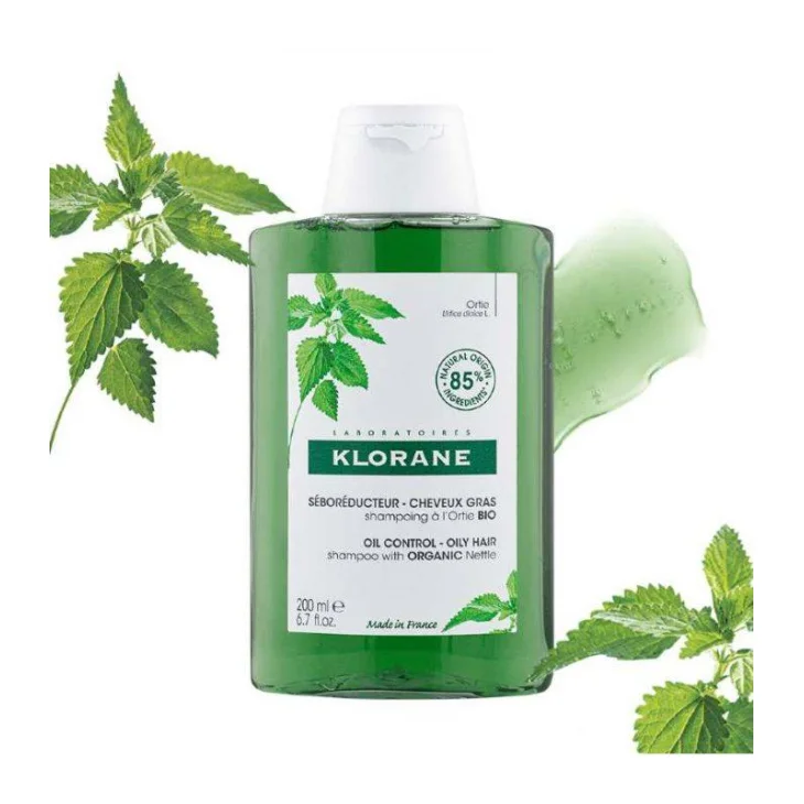 Klorane Shampoo all'Ortica Bio Capelli Grassi 200 ml