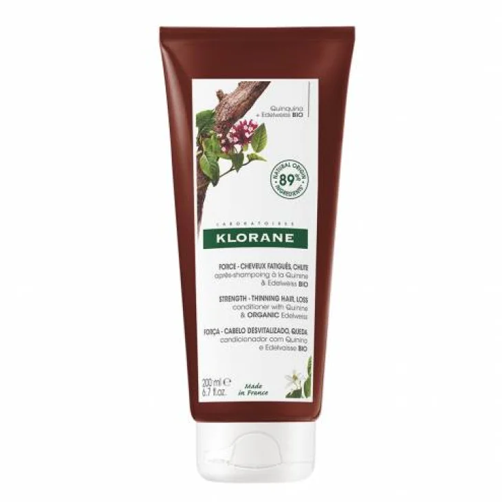 Klorane Balsamo Capelli Indeboliti alla Chinina e Stella Alpina Bio 200 ml