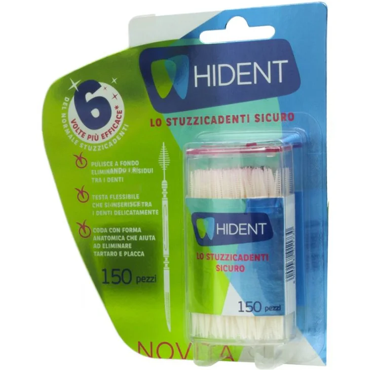 Hident Stuzzicadenti Sicuri 150 pezzi