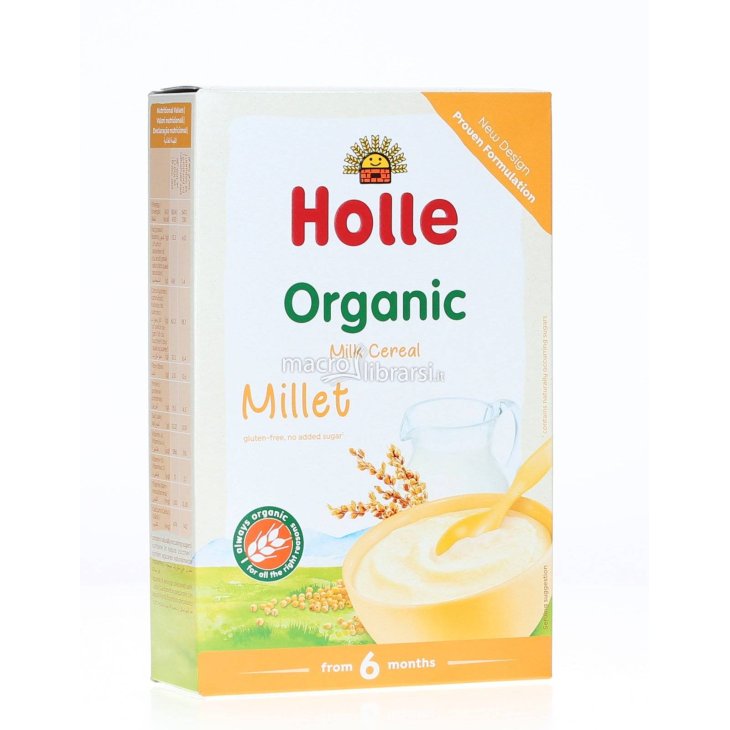 Holle Pappa di Latte con Miglio Bio Dopo 6 Mesi 250 g