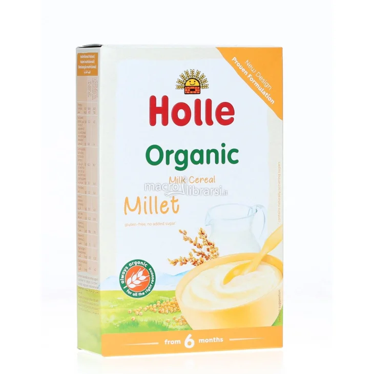 Holle Pappa di Latte con Miglio Bio Dopo 6 Mesi 250 g