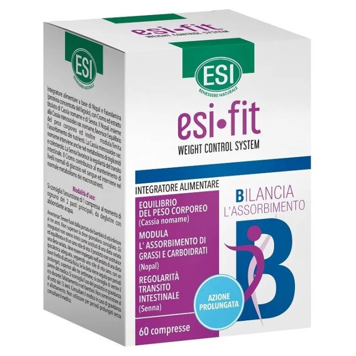 ESI Fit Integratore alimentare Bilancia Assorbimento 60 compresse
