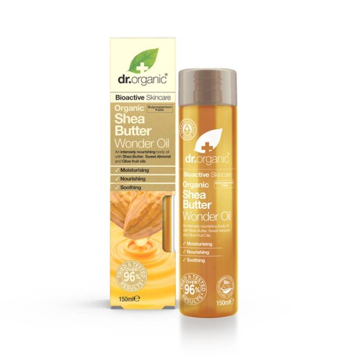 Dr Organic Shea Butter Wonder Oil Olio per il corpo 150 ml