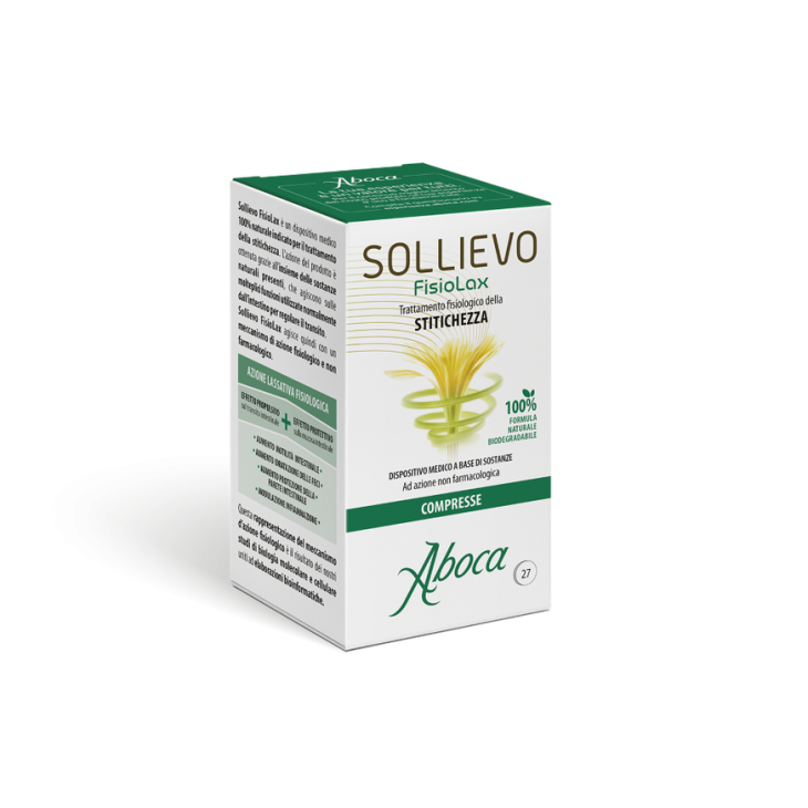 Aboca Fisiolax Sollievo Stitichezza 27 Compresse