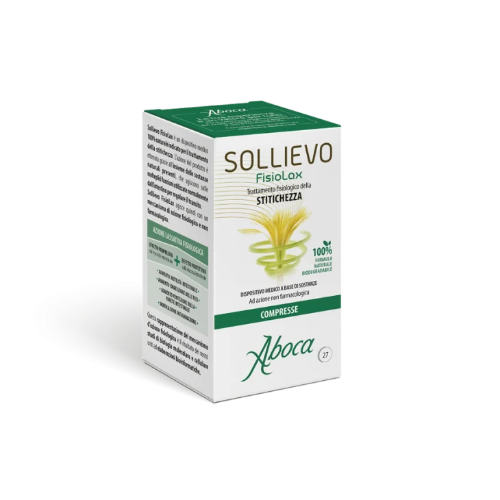 Aboca Fisiolax Sollievo Stitichezza 27 Compresse