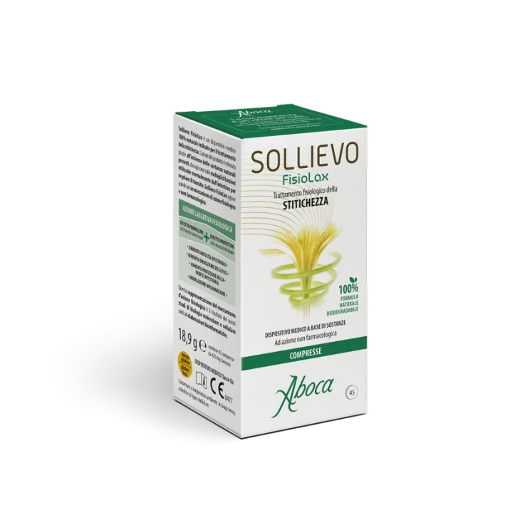 Aboca Fisiolax Sollievo Stitichezza 45 compresse